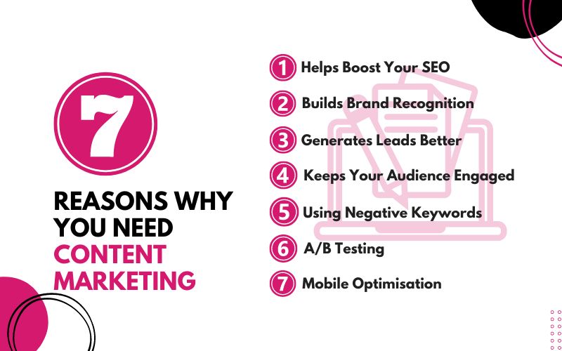 Reasons why you need content marketing